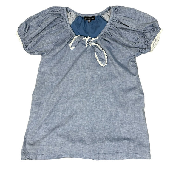 Tuckernuck Pomander Place Chambray Luca Mini Dress - Picture 8 of 10